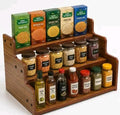 Premium 3-Tier Wooden Storage & Display Rack – Kitchen, Home & Countertop Organizer