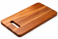 Premium Wooden Cutting Board with Handle – Kitchen Chopping & Serving Board